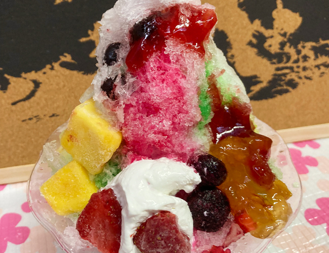 スイーツかき氷